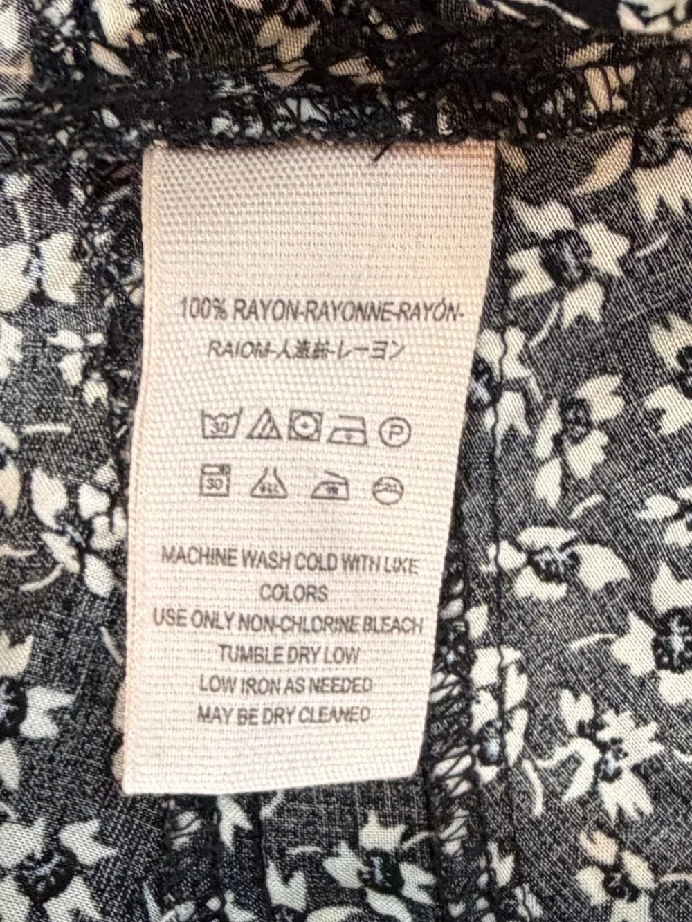 Free People Black and White One Fine Day Mini Dress Size s